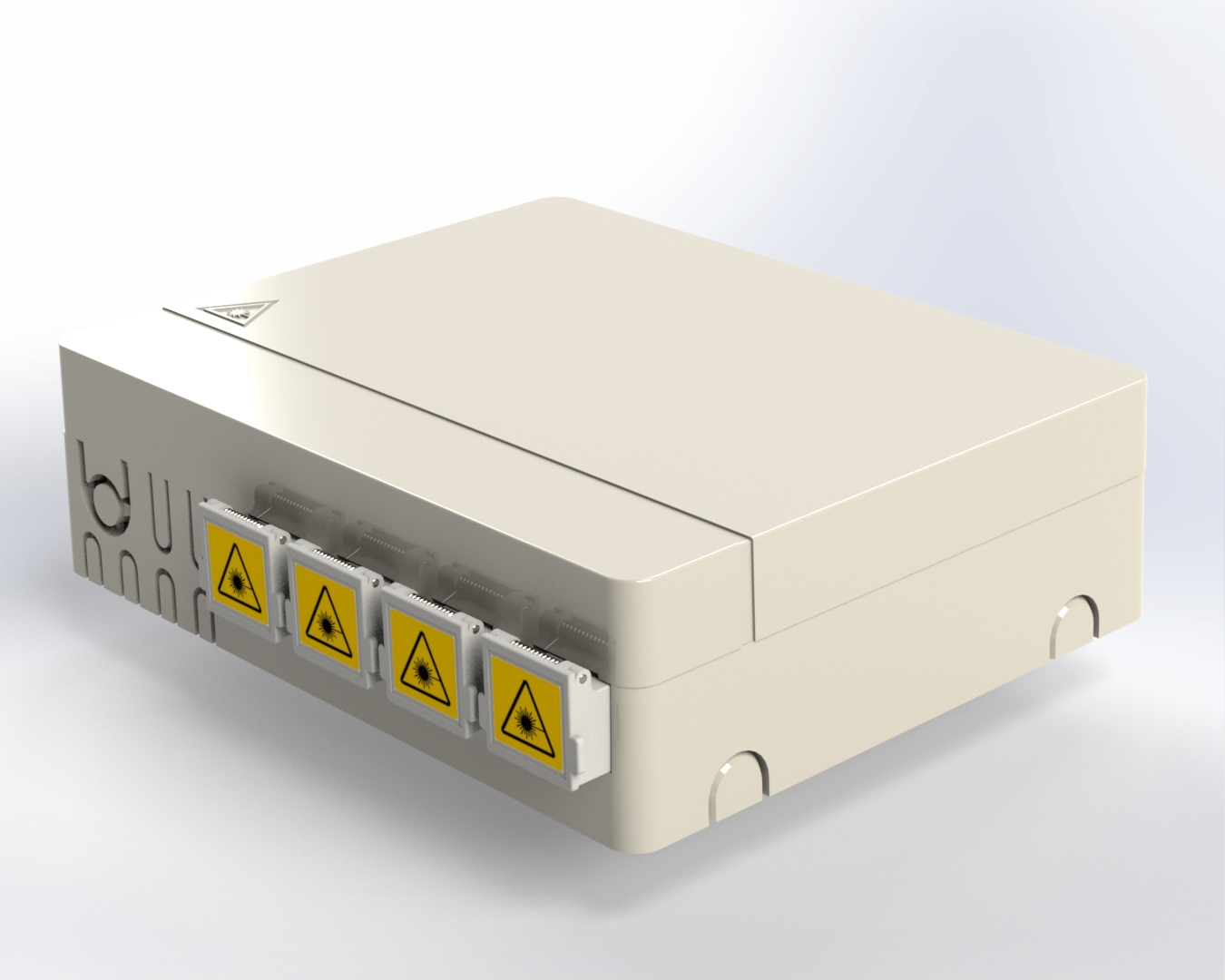 Indoor 4-Port SC/LC Simplex Splicing & Patching Box (Desktop) | FiberHK